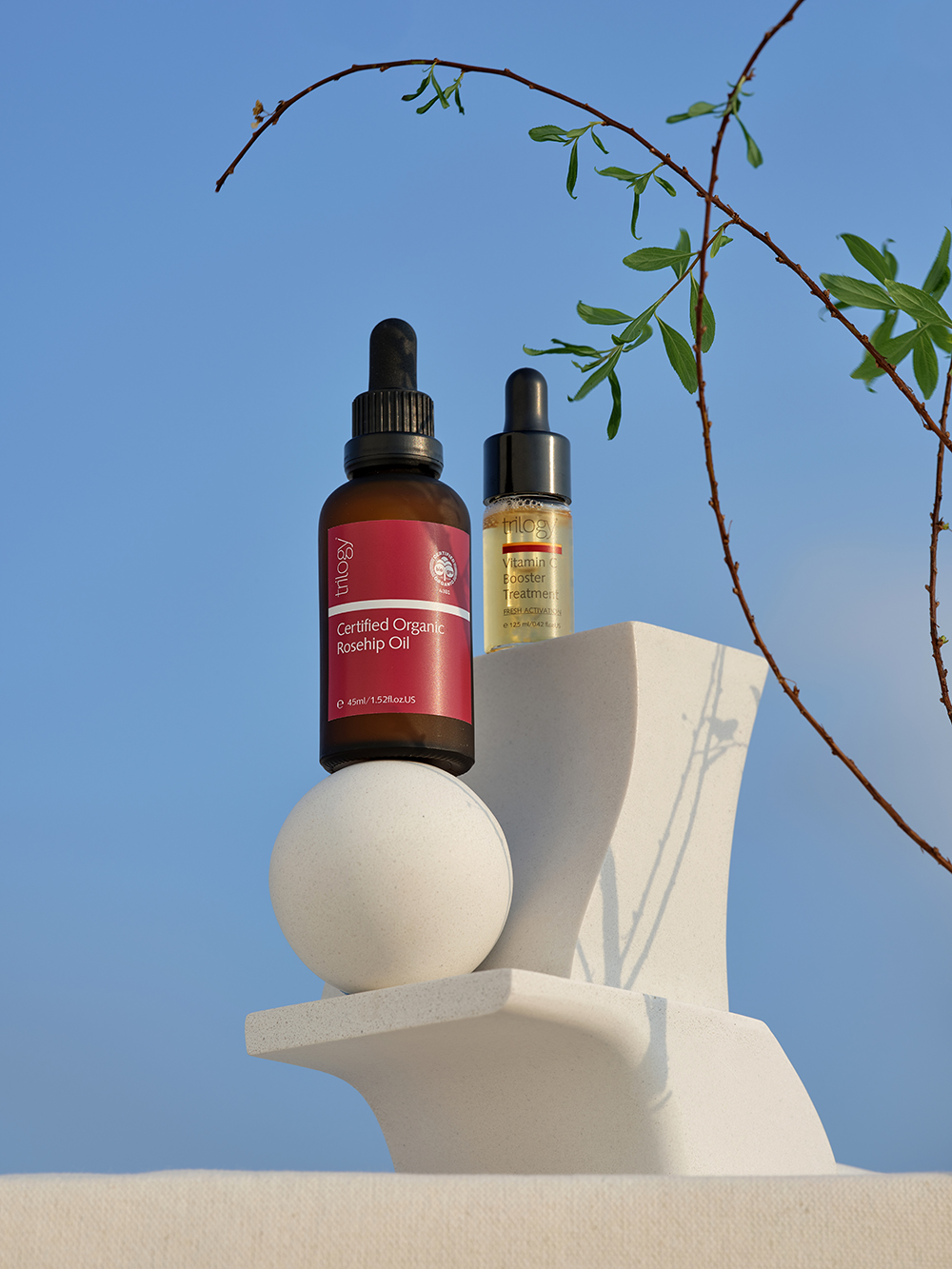 dầu nụ tầm xuân Trilogy Certified Organic Rosehip Oil