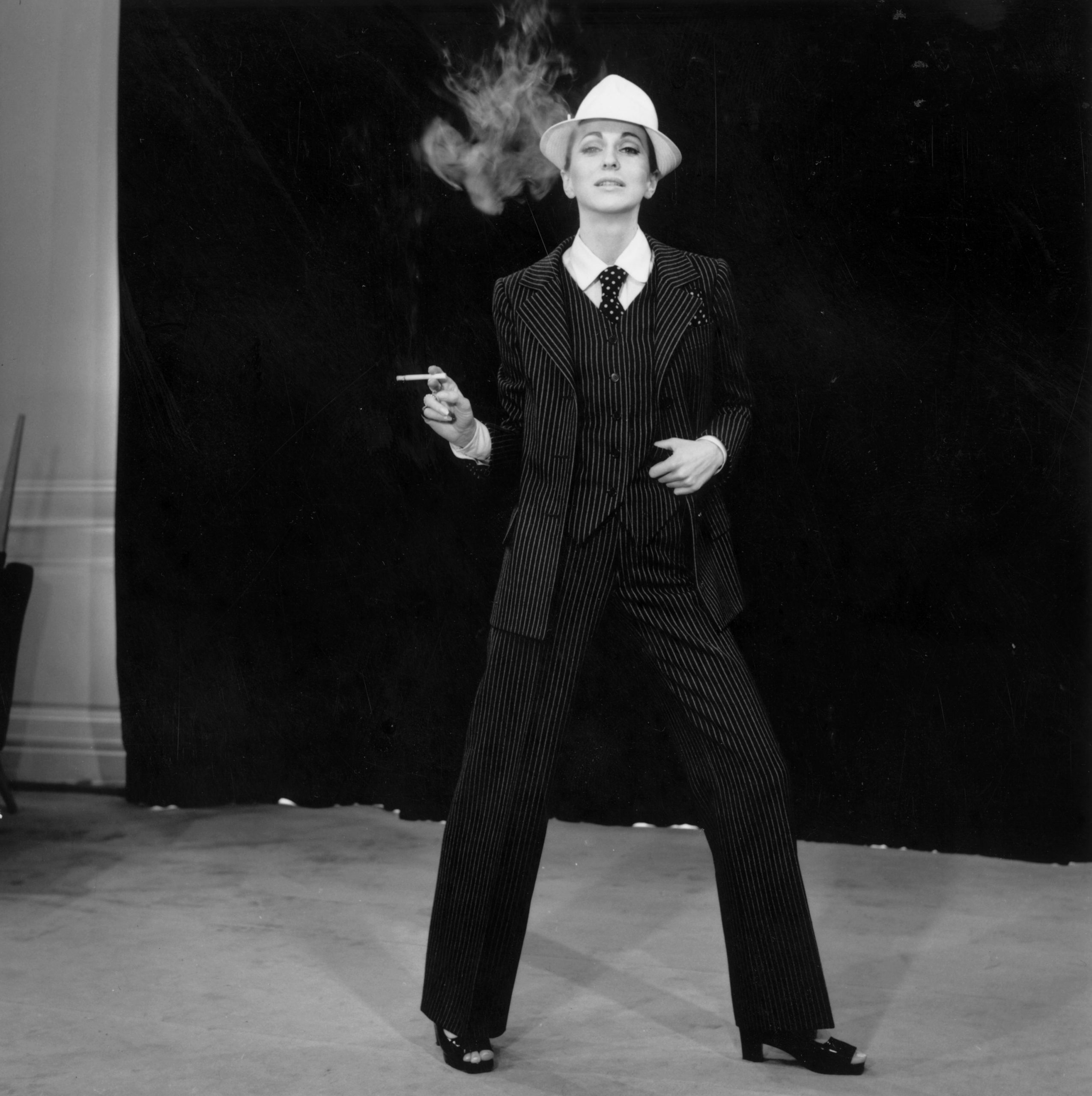 Le Smoking by YSL in 1960s