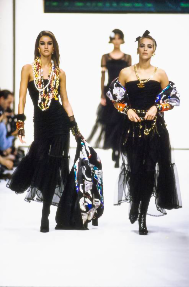 Susan Holmes & Emma Wiklund Chanel 1991
