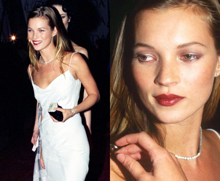 Người mẫu Kate Moss thời trẻ.