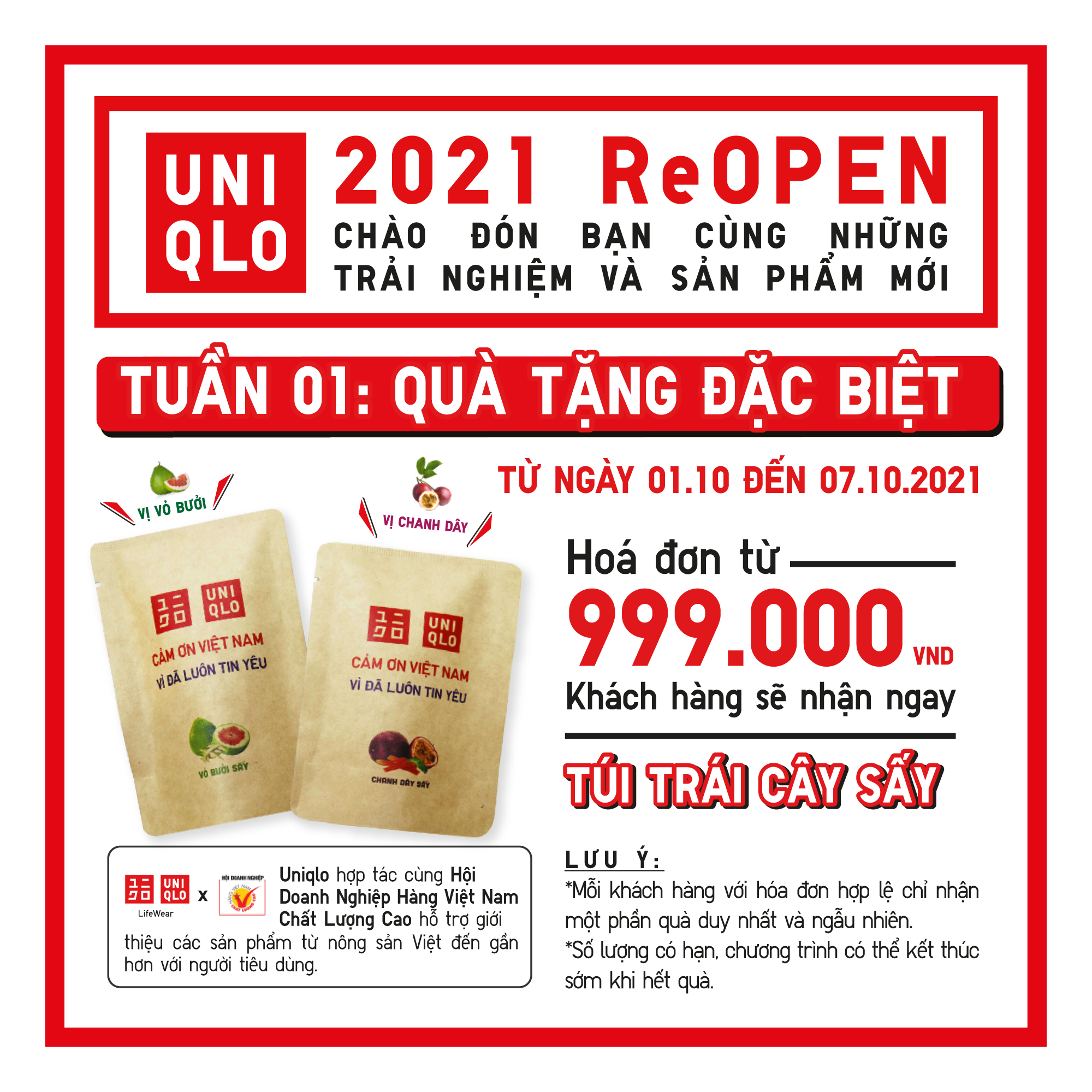 quà tặng Uniqlo