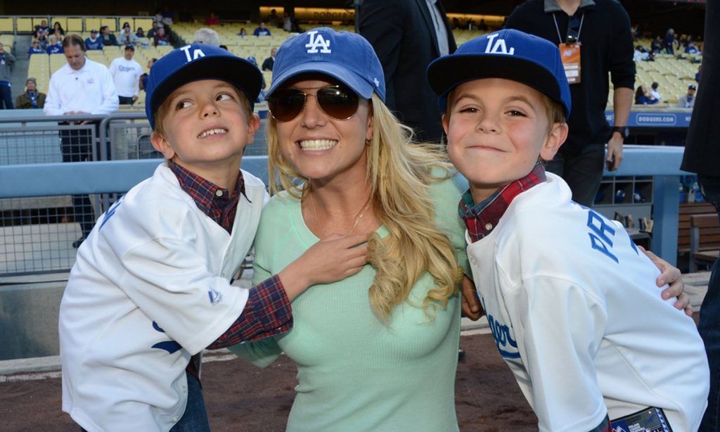 Britney và hai con trai