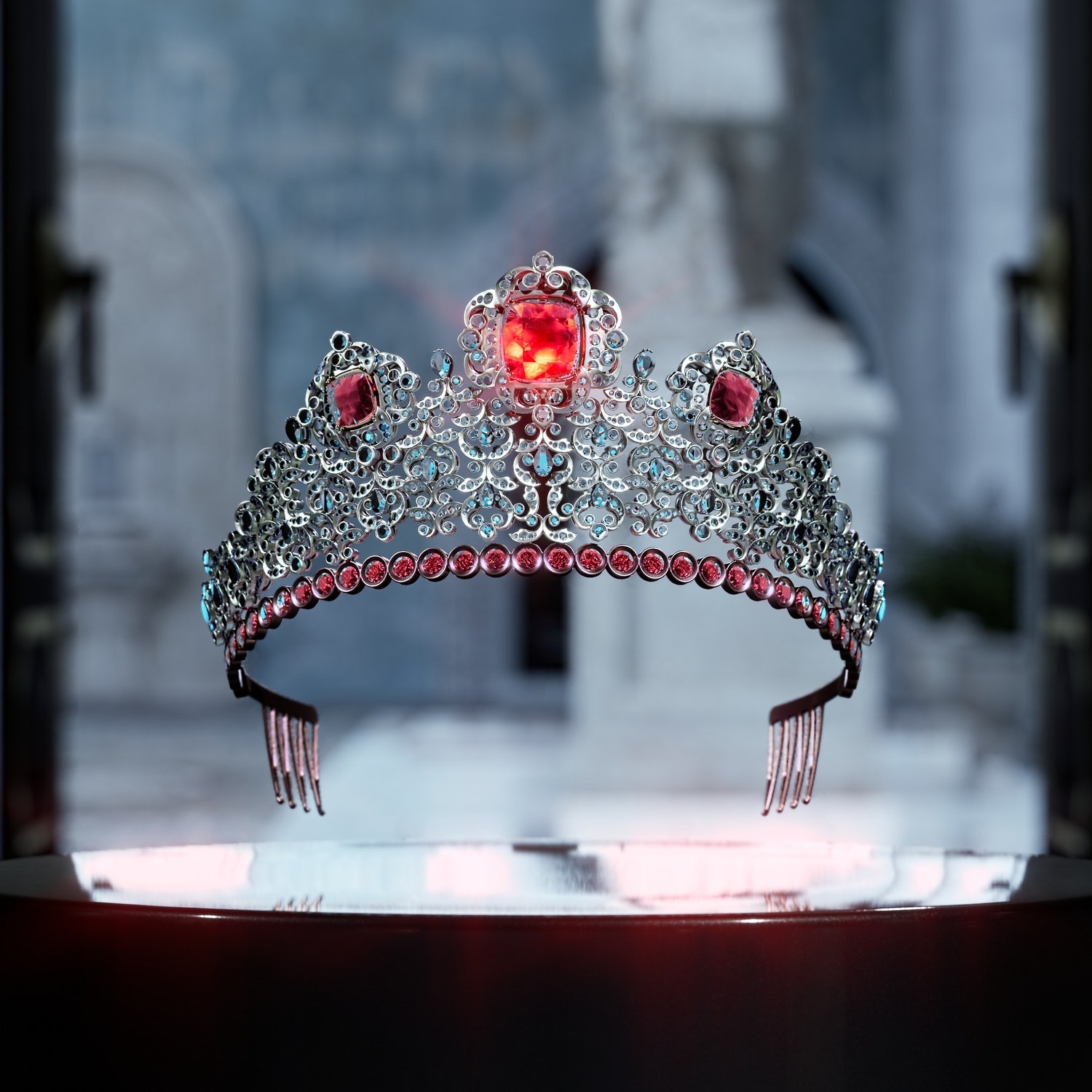 vương miện kỹ thuật số dolce gabbana The Impossible Tiara 