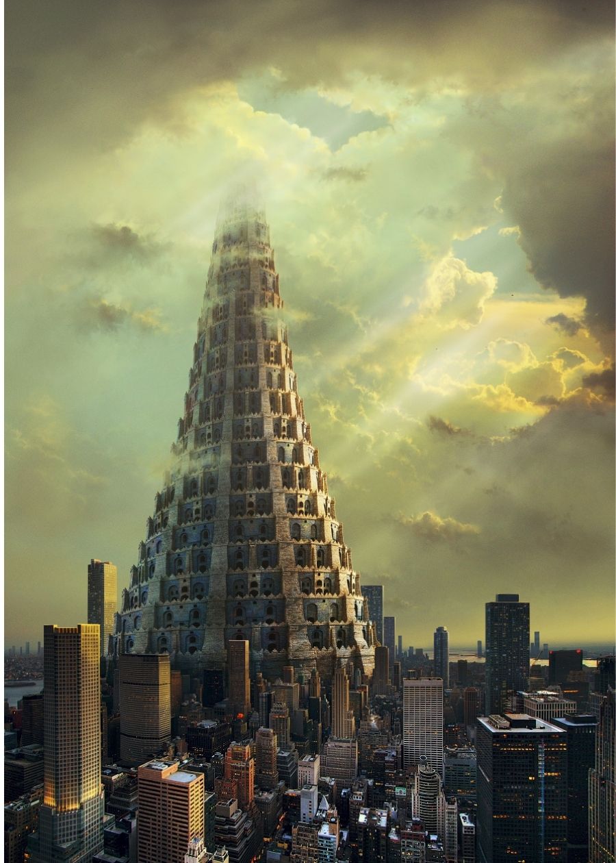 kien-truc-thap-babel-mau-den-900x1260 | ELLE