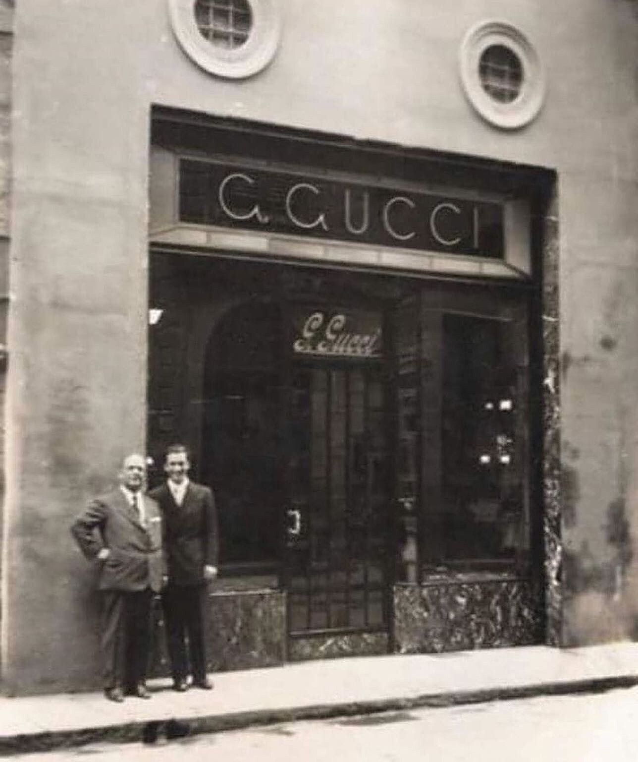 Guccio Gucci và Rodolfo Gucci