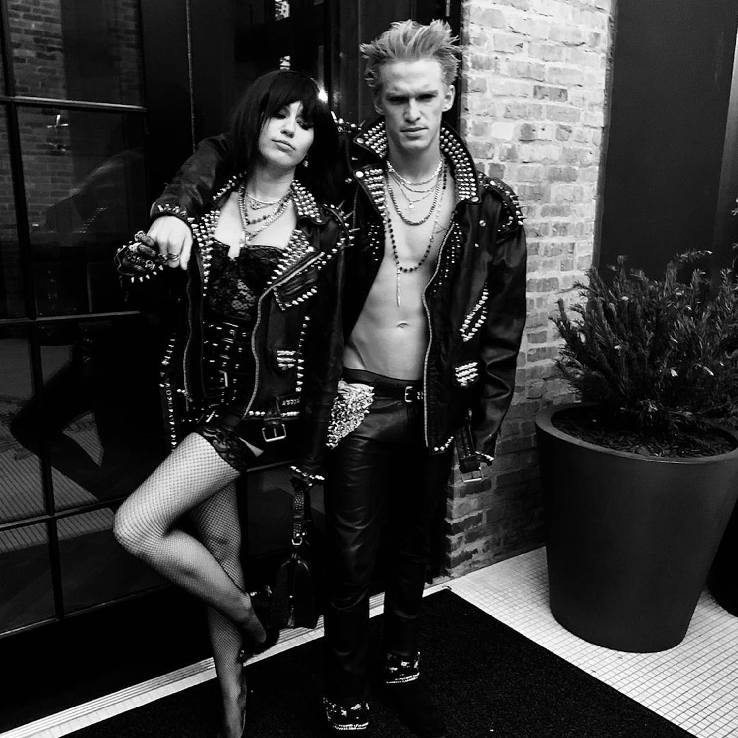 Miley Cyrus and Cody Simpson Halloween 2019