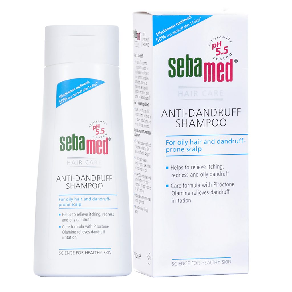 dầu gội trị gàu Sebamed ngăn ngừa gàu