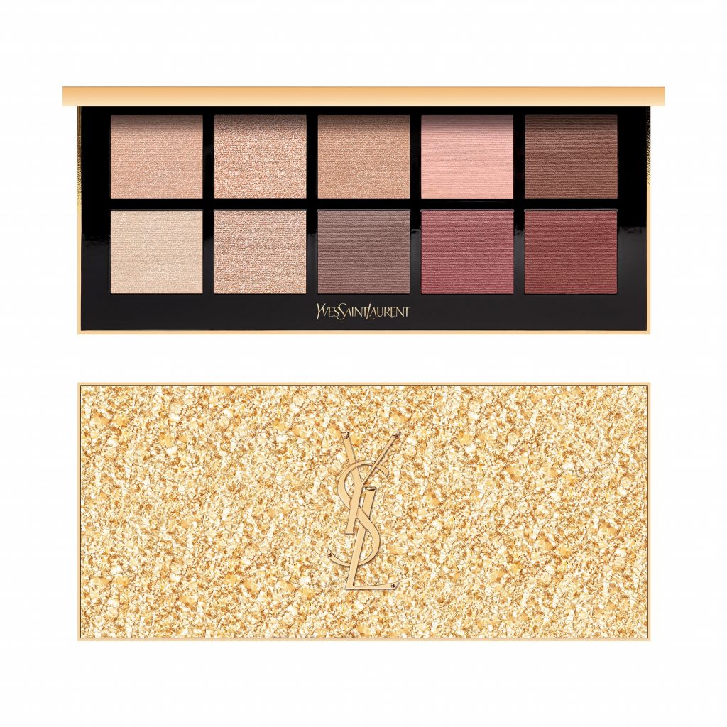 Bảng phấn mắt YSL Couture Clutch Palette Holiday Look với thiết kế bắt mắt cùng những ô màu thời thượng giúp bạn sở hữu ánh nhìn cuốn hút và quyến rũ.