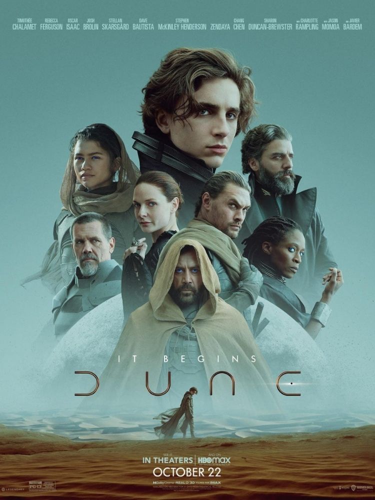 poster phim dune hành tinh cát của timothée chalamet