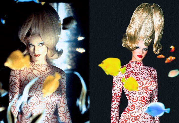 Kendall Jenner hóa trang Martian Girl vào Halloween 2021.