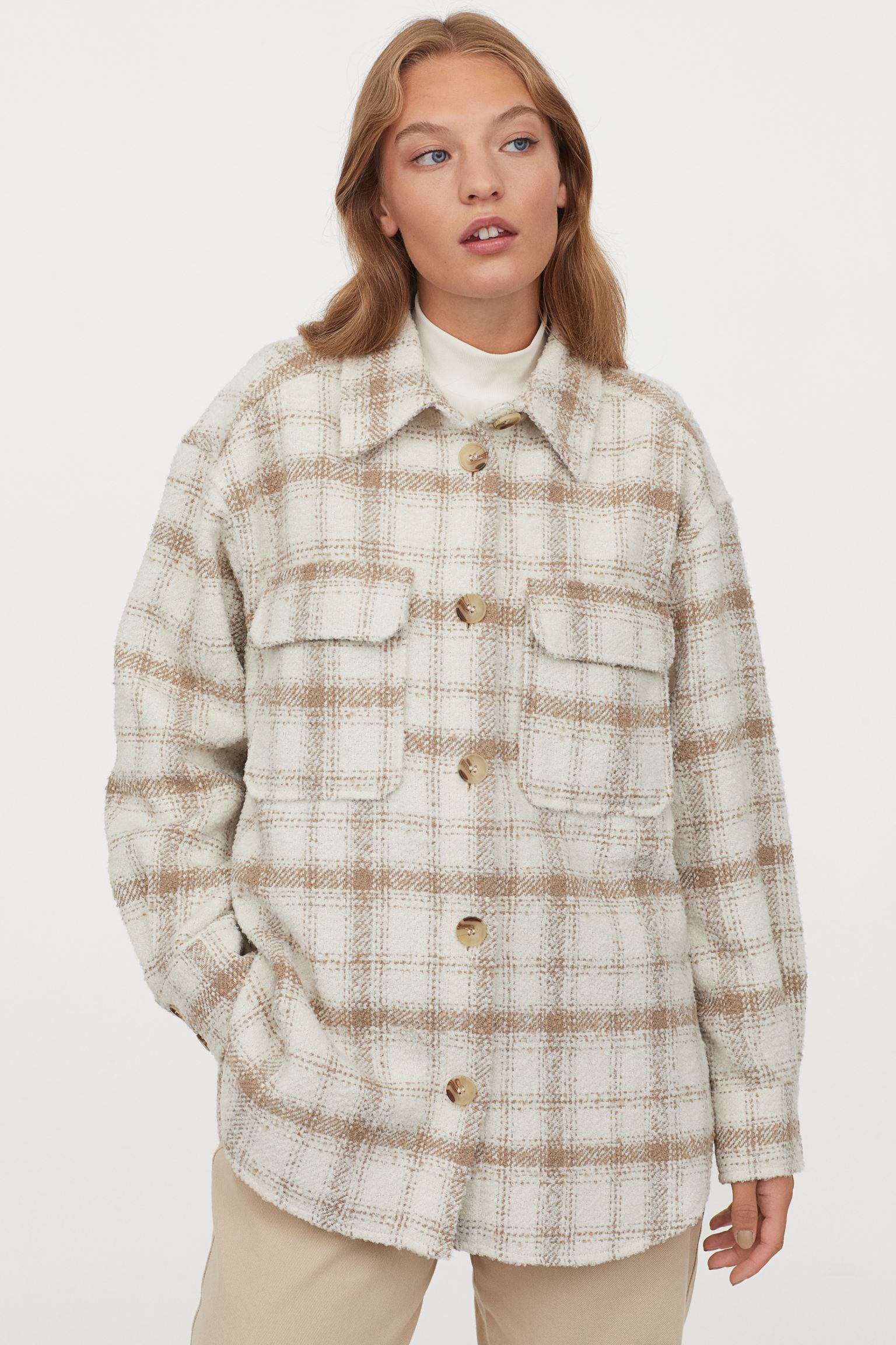 áo dạ kẻ flannel