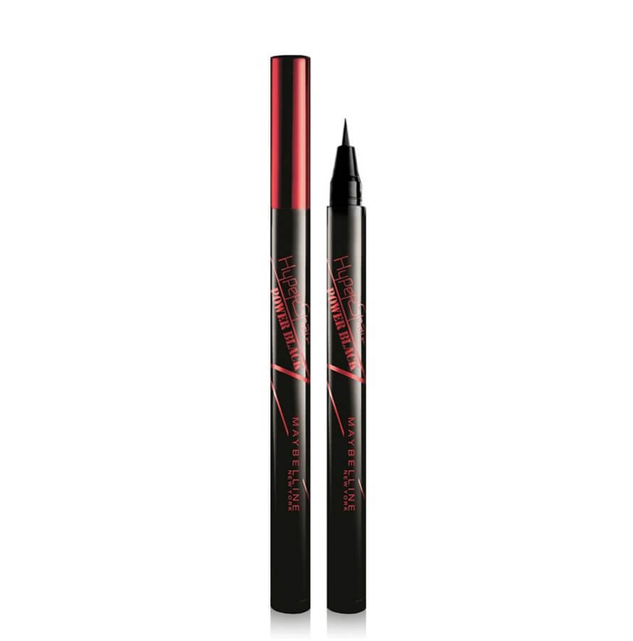 Bút kẻ mắt nước Maybelline Hypersharp Power Black - sản phẩm phù hợp cho phong cách trang điểm douyin