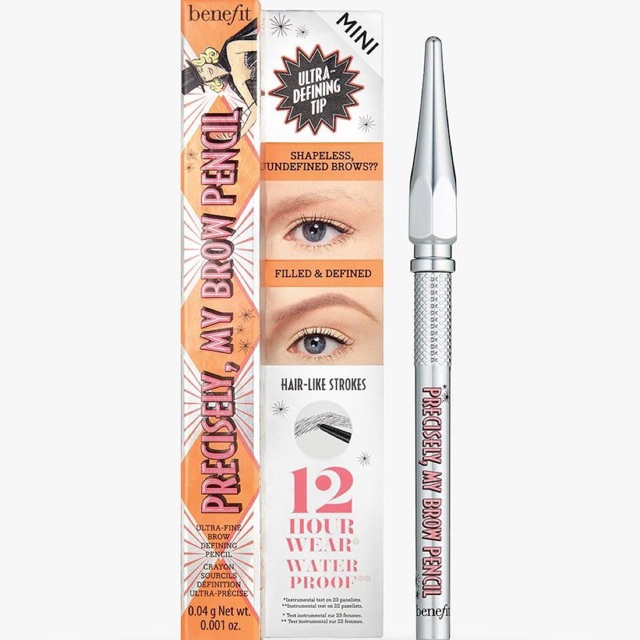 Chì kẻ mày Benefit Precisely, My Brow Pencil - sản phẩm phù hợp cho trang điểm theo phong cách douyin