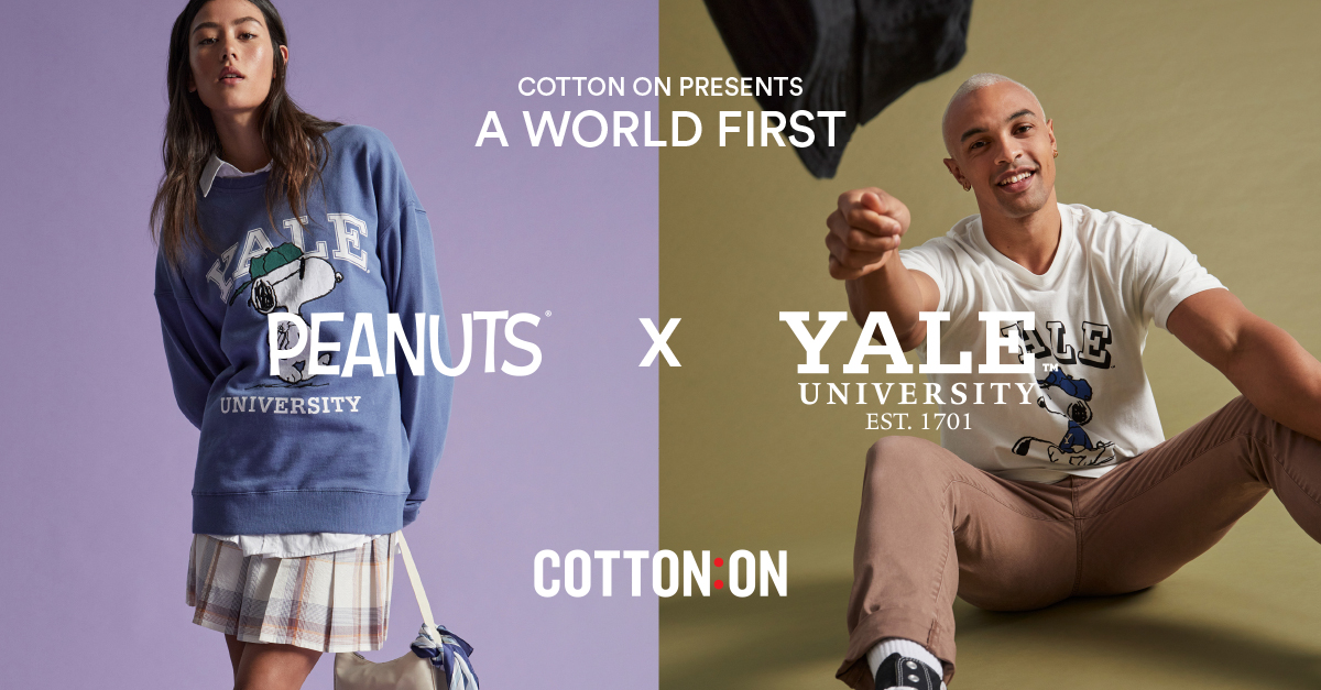 Cotton On Peanuts x Yale BST