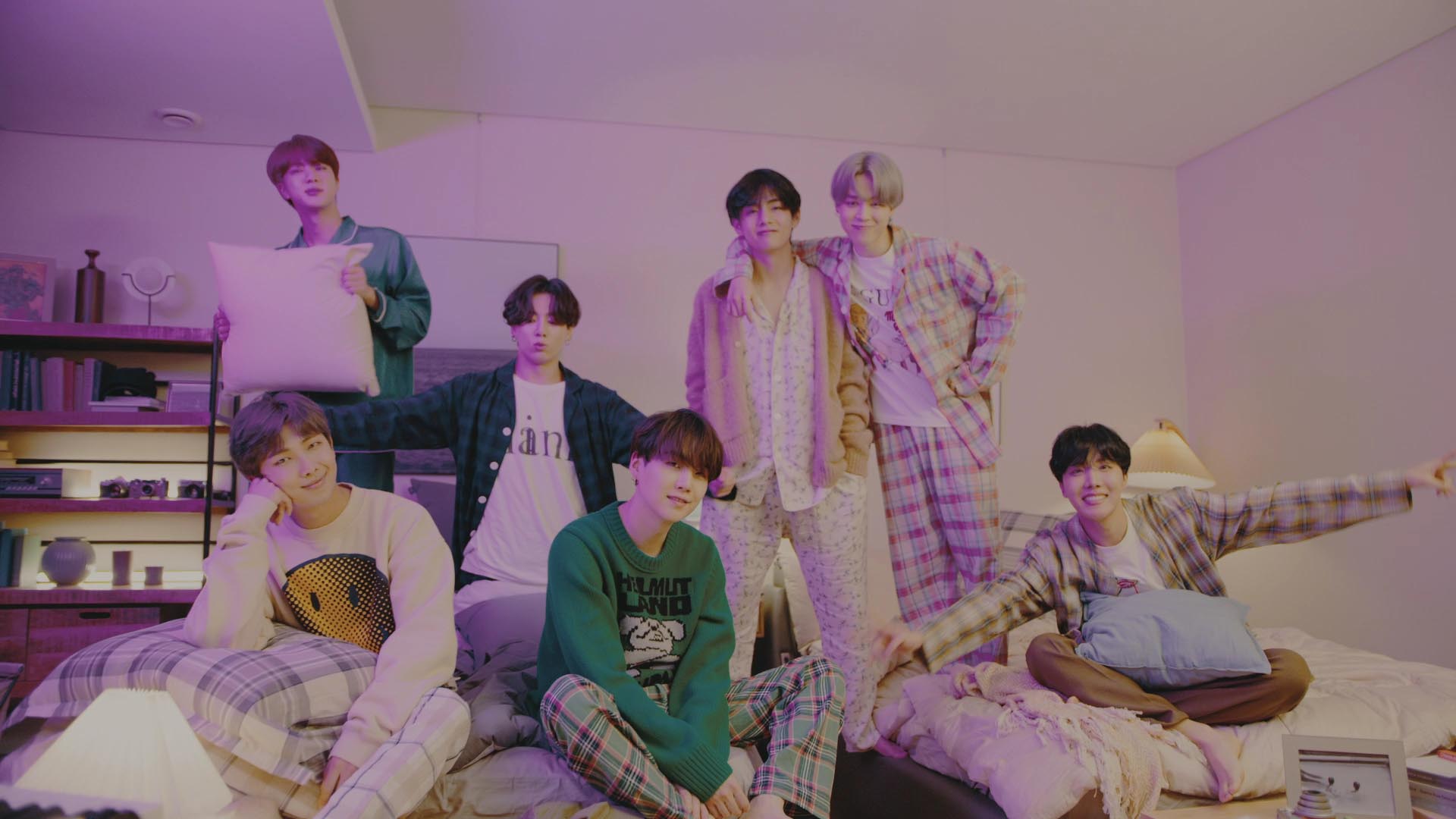 phong cách trang trí nhà của bts