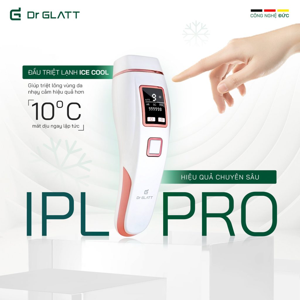 máy triệt lông dr glatt