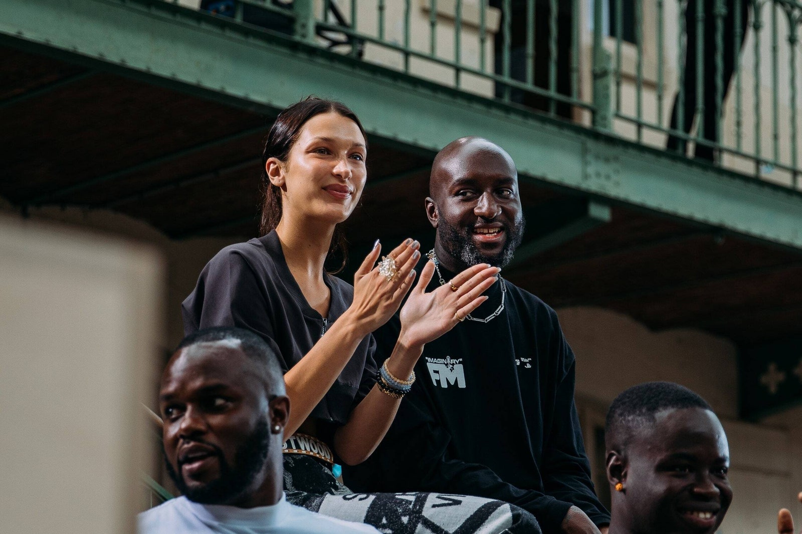 Virgil Abloh tham dự show Off-White