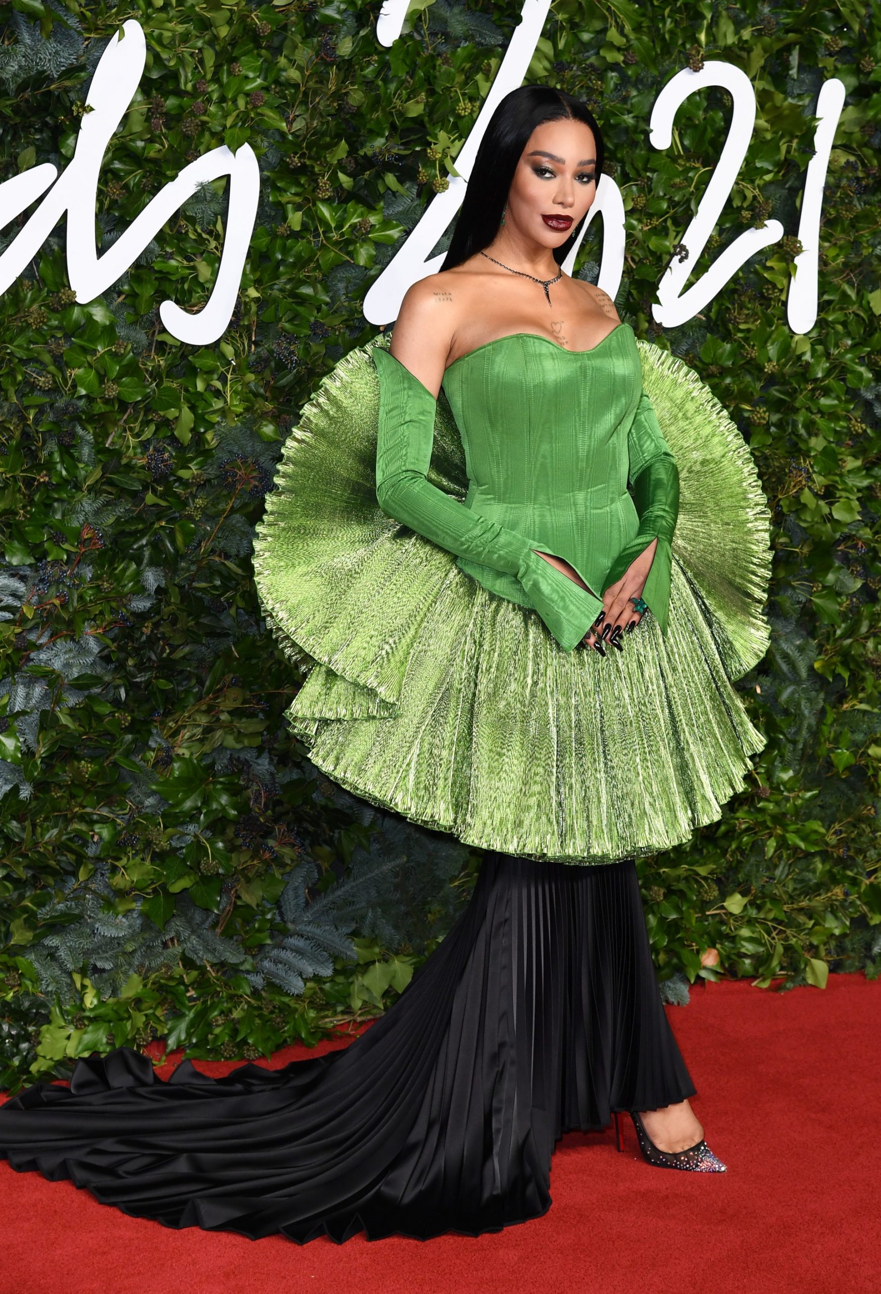 Munroe Bergdorf ở British Fashion Awards