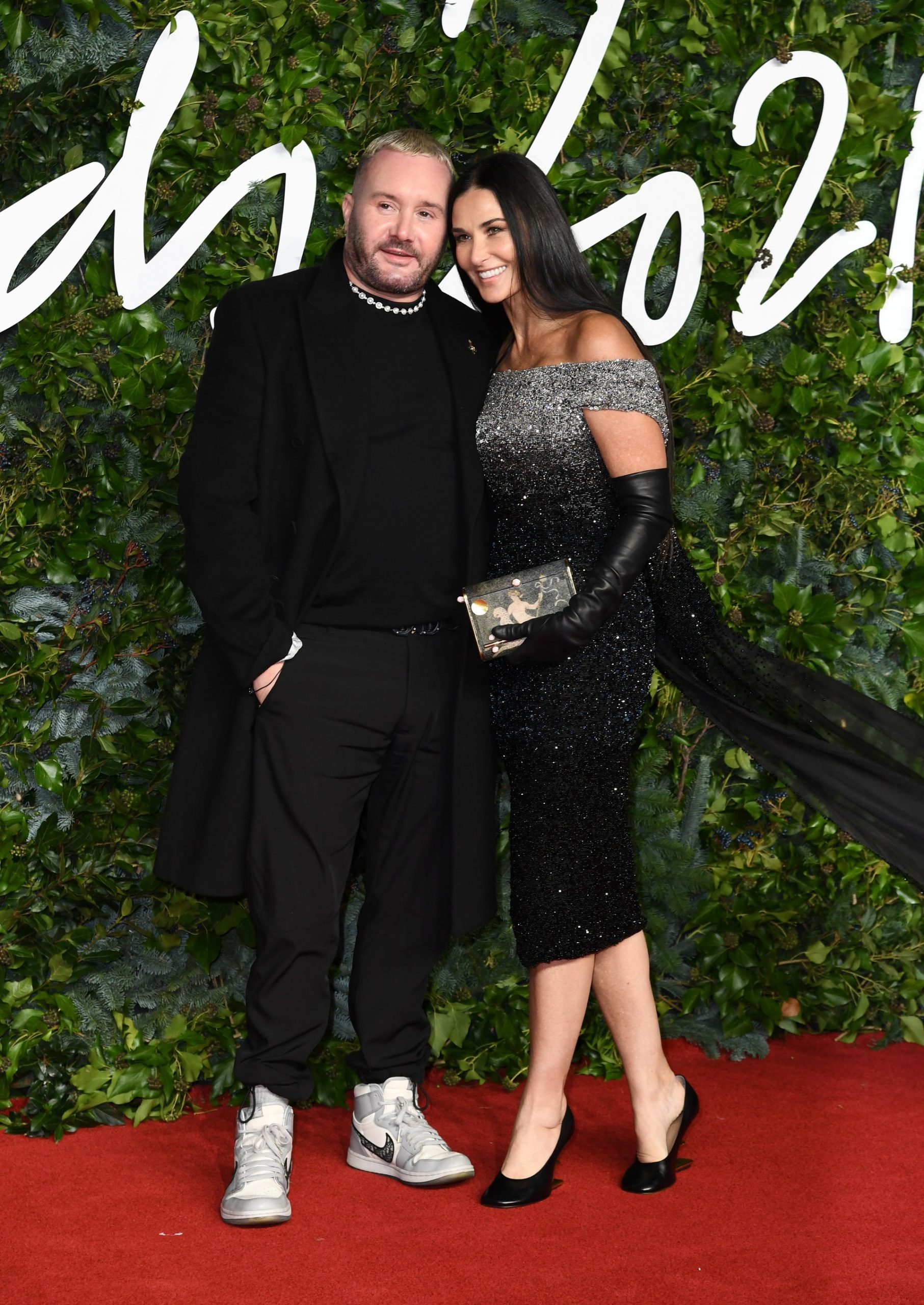 Kim Jones và Demi Moore tại BFA