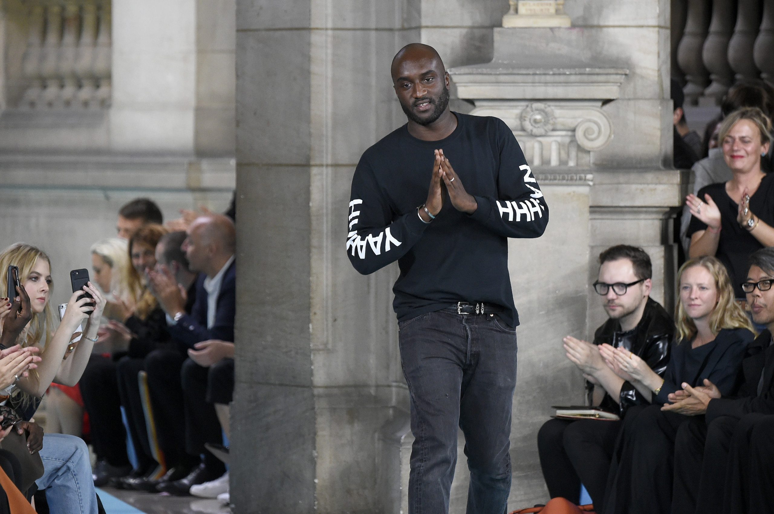 virgil abloh kết thúc show diễn