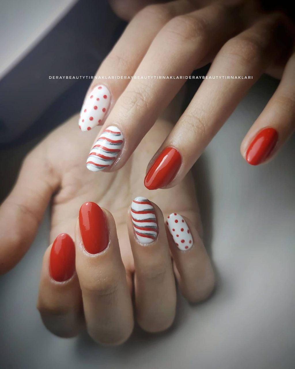 Mẫu nail đẹp mùa giáng sinh