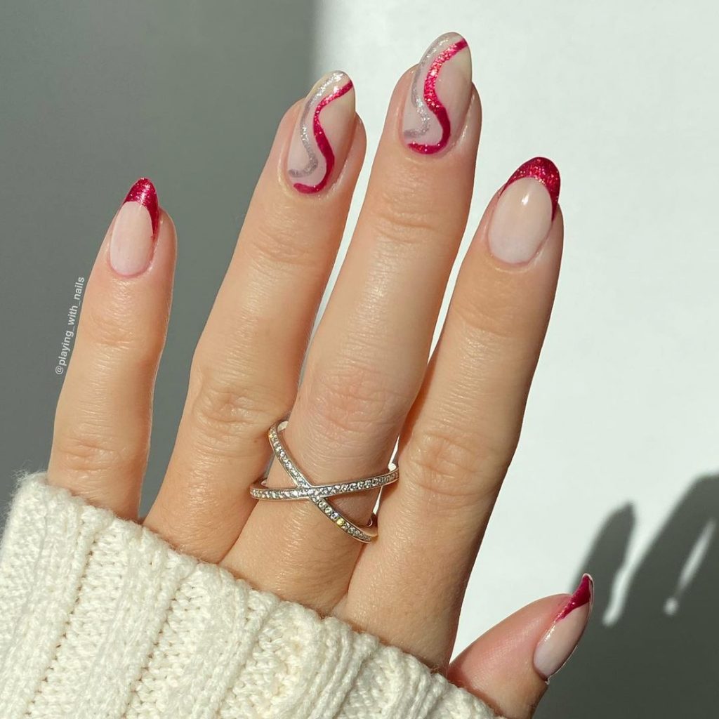 Mẫu nail đẹp mùa giáng sinh