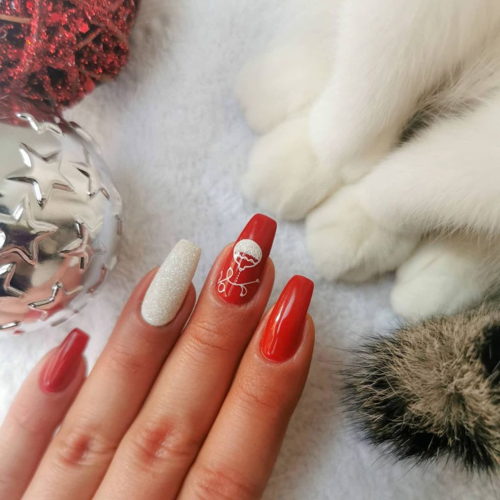 Mẫu nail đẹp mùa giáng sinh