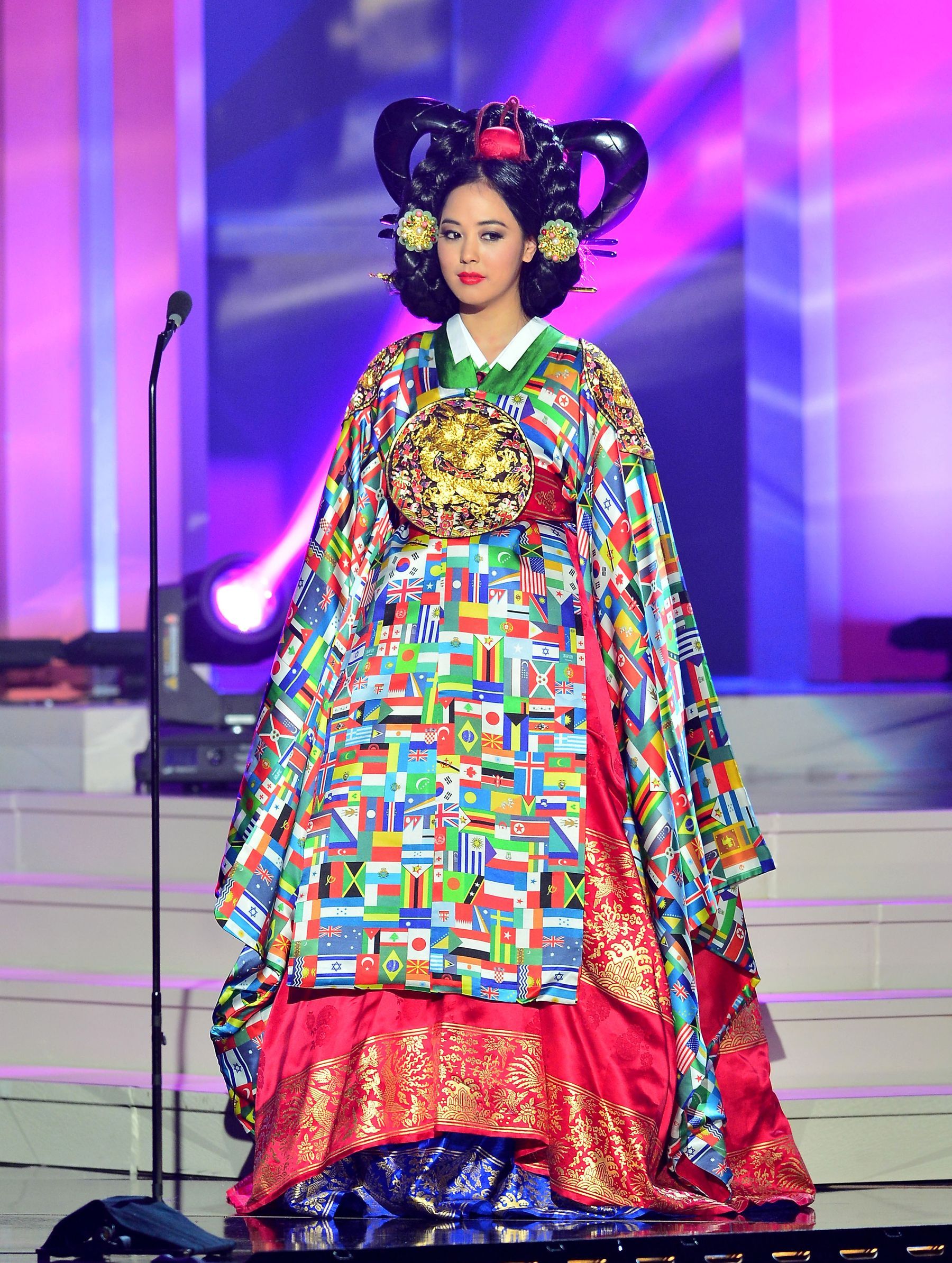 quốc phục hanbok miss universe korea 2015