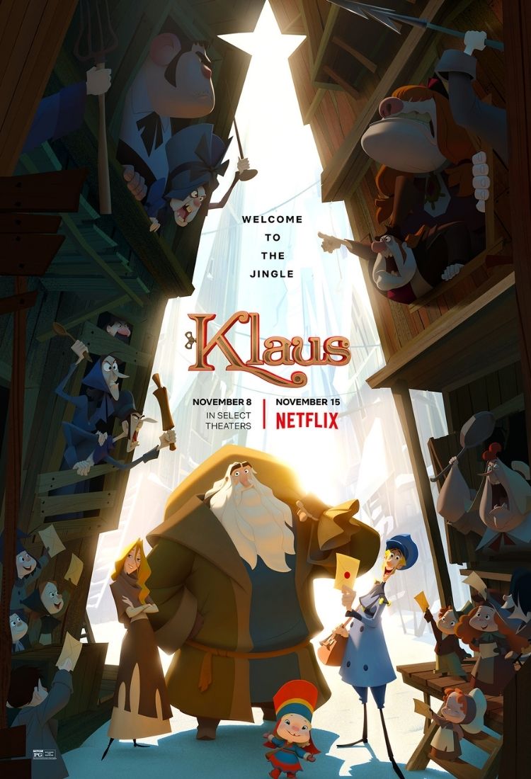 phim hoạt hình Klaus Giáng sinh hay nhất Netflix