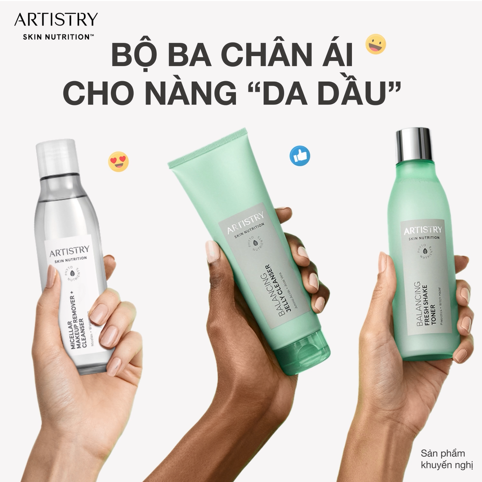 Các sản phẩm cho làn da dầu