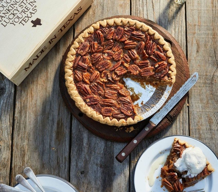 món ăn giáng sinh mỹ bánh hồ đào pecan pie