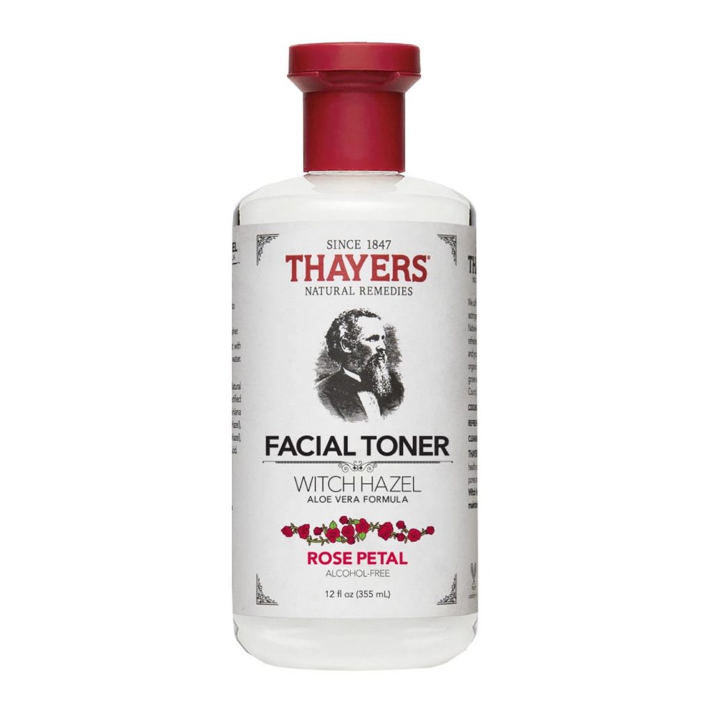 Zendaya faithful to witch hazel rose water from Thayers.