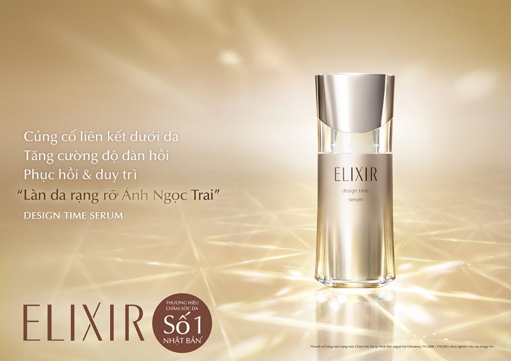 ELIXIR Design Time Serum góp phần hiện thực hóa ước muốn tìm lại nét thanh xuân tự nhiên cho làn da