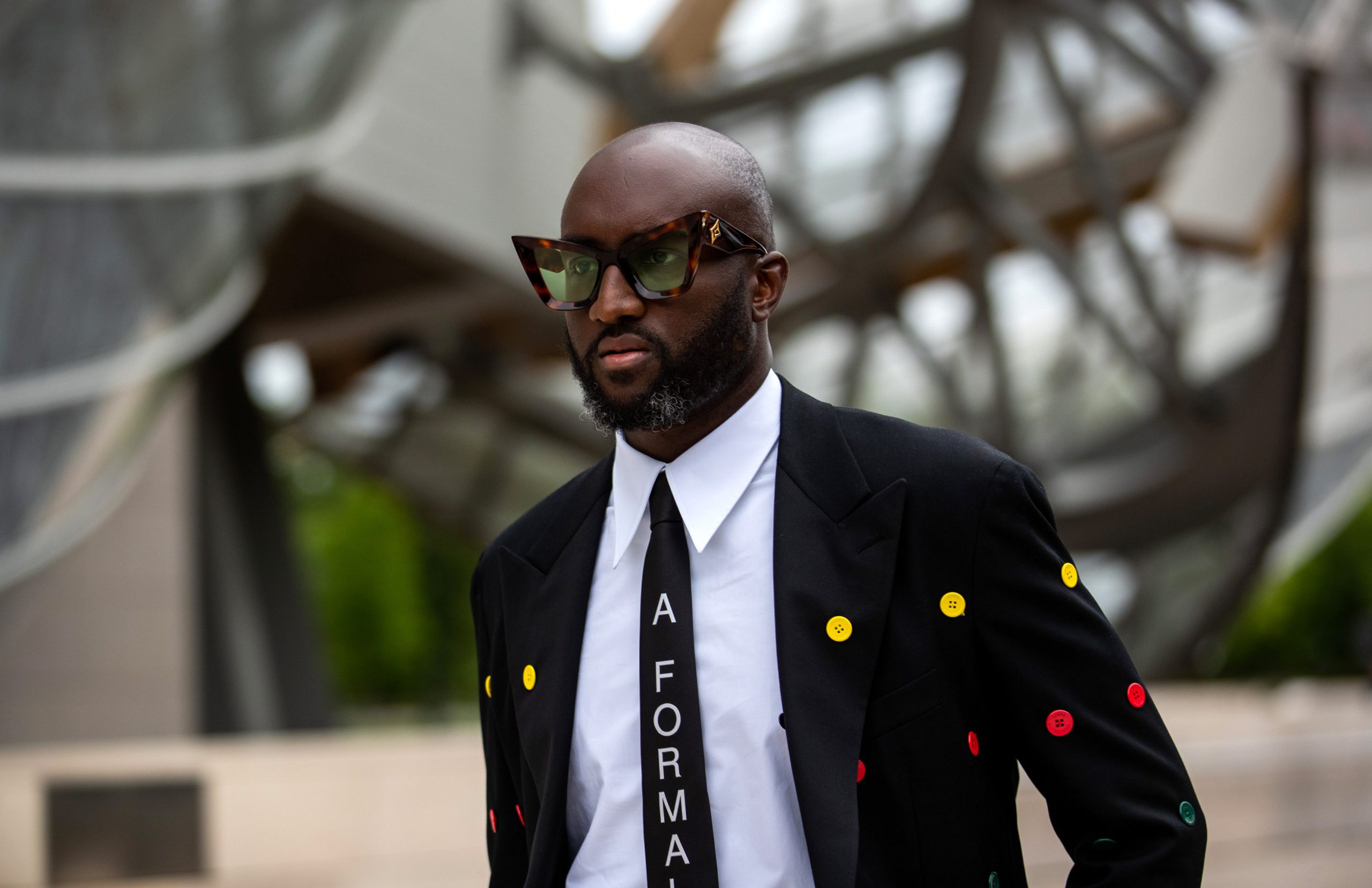 ntk Virgil Abloh tại sự kiện thời trang Lv