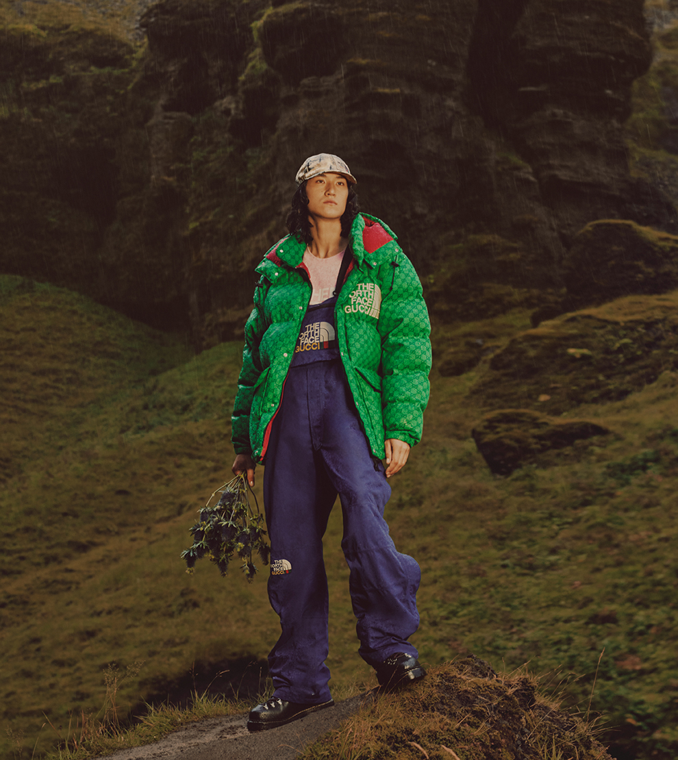 áo the north face color block