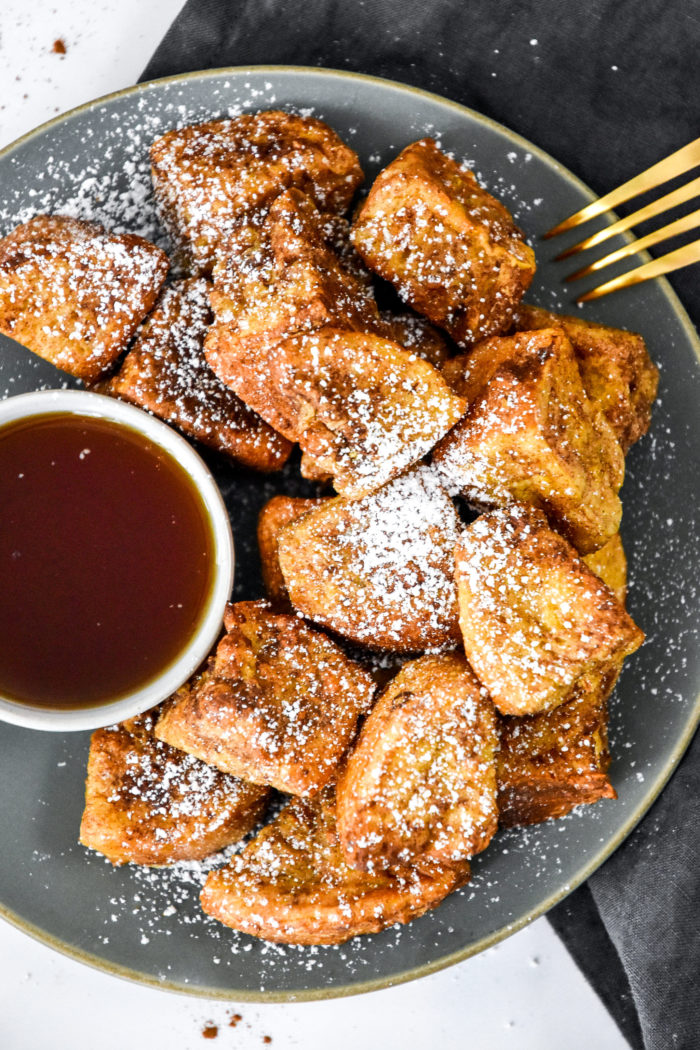 french toast dùng nồi chiên không dầu parade