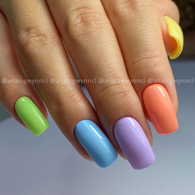 Khám phá với hơn 96 mẫu nail nhiều màu sắc tuyệt vời nhất  Eteachers