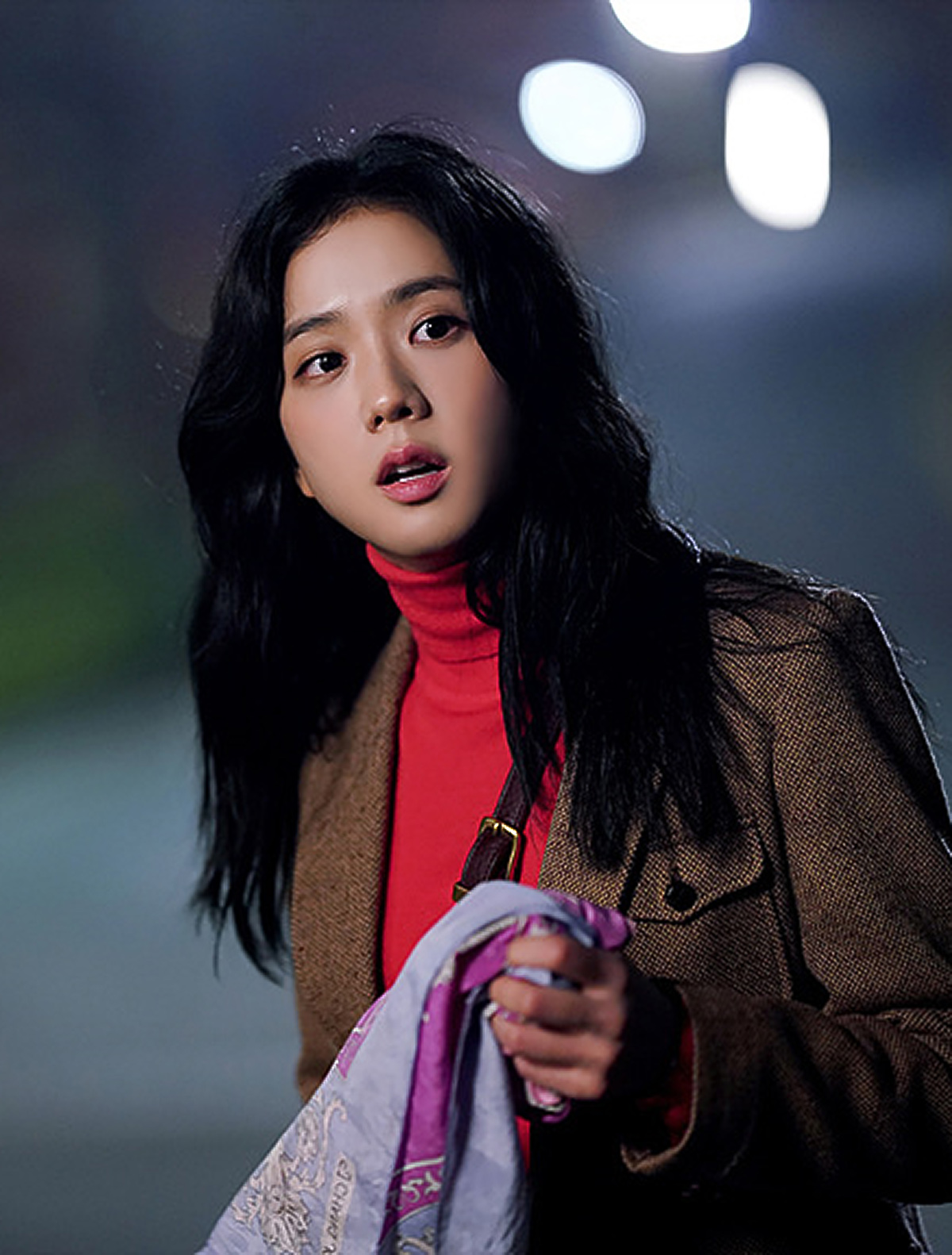 Thời trang của BLACKPINK Jisoo trong phim Snowdrop: Không Dior nhưng rất Dior jisoo snowdrop ao len do - Thời trang của BLACKPINK Jisoo trong phim Snowdrop: Không Dior nhưng rất Dior