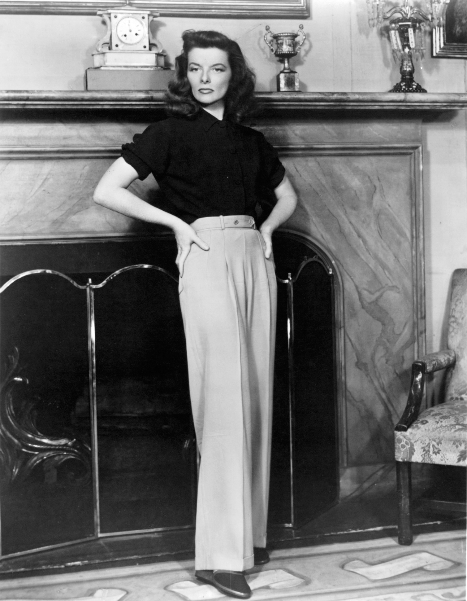 Katharine Hepburn trong phim The Philadelphia Story