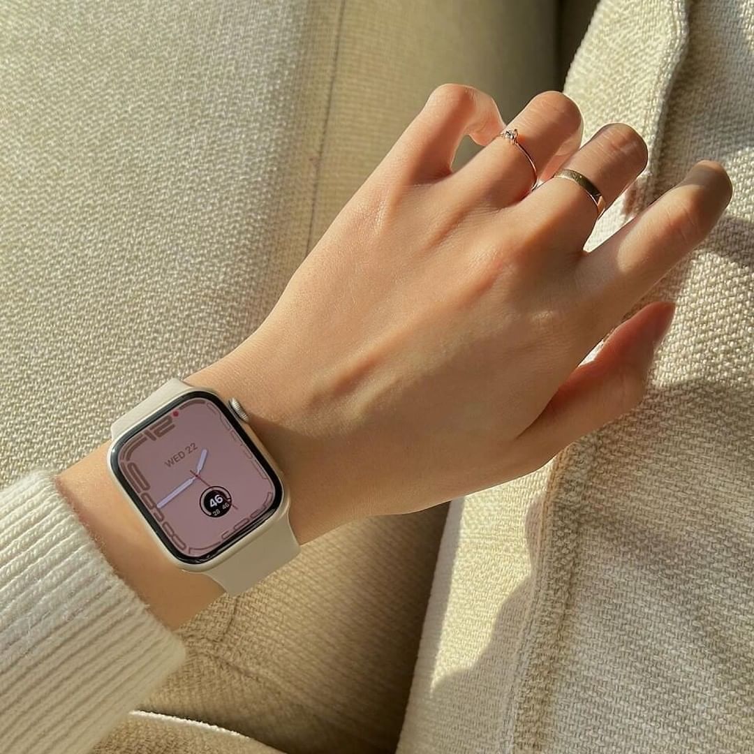 apple watch series 7 màu hồng