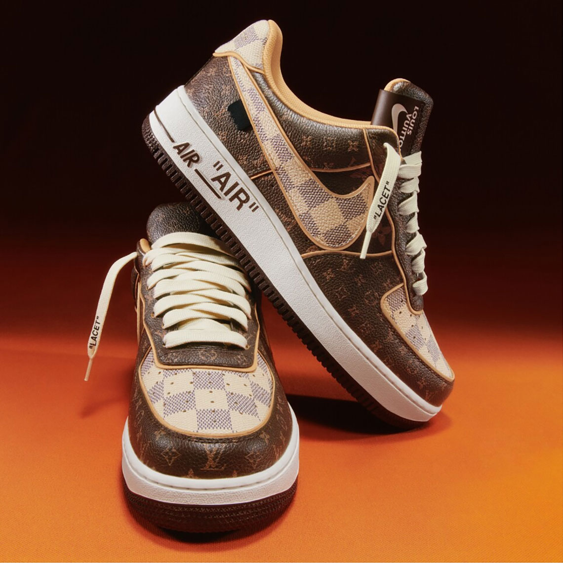 Giày Nike Air Force 1 07 x Louis Vuitton trẻ em màu đen Capvirgo #12 Giày Nike Air Force 1 07 x Louis Vuitton trẻ em màu đen Capvirgo