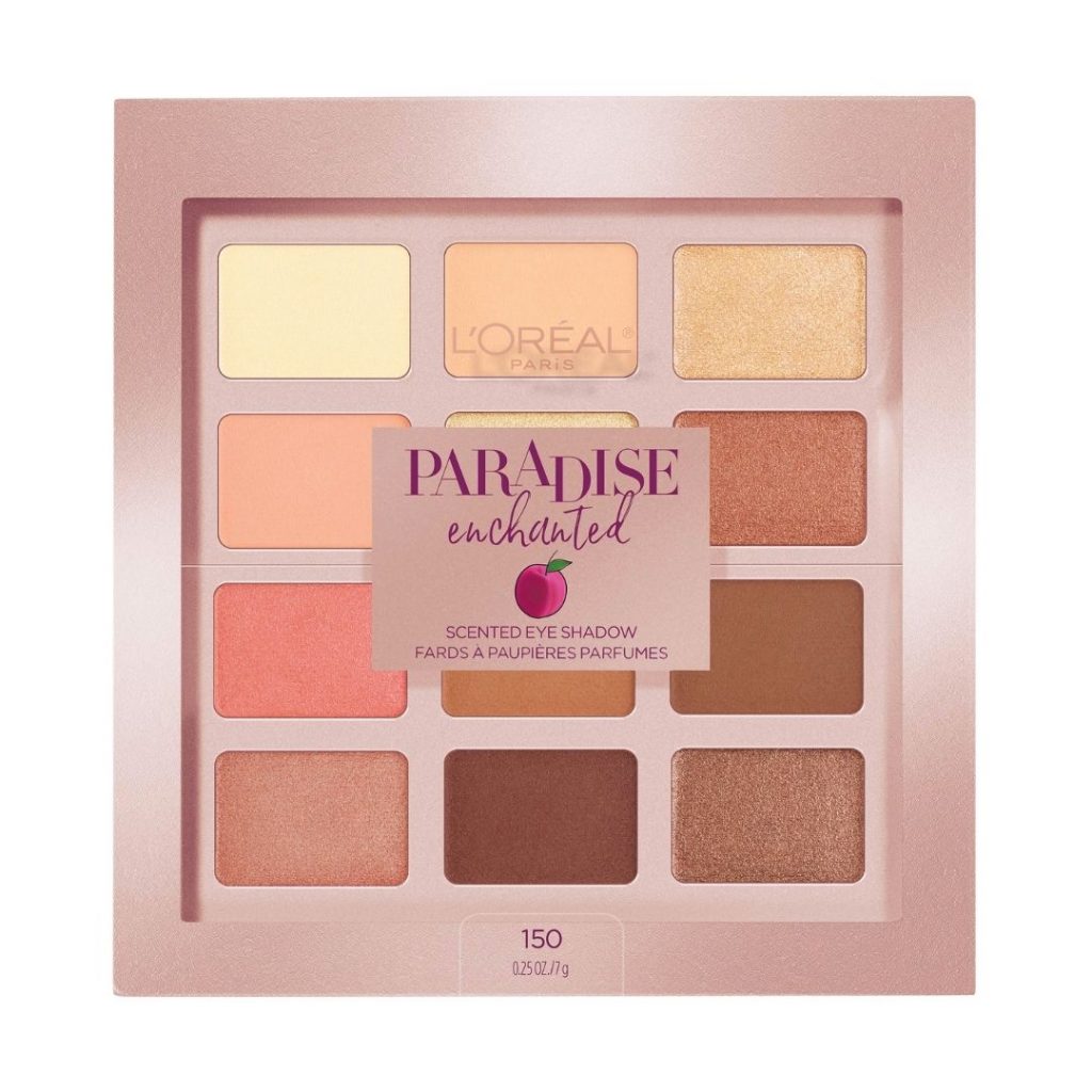 Quà tặng lễ tình nhân - Bảng phấn mắt L'Oreal Paris Paradise Enchanted Scented Eyeshadow Palette.