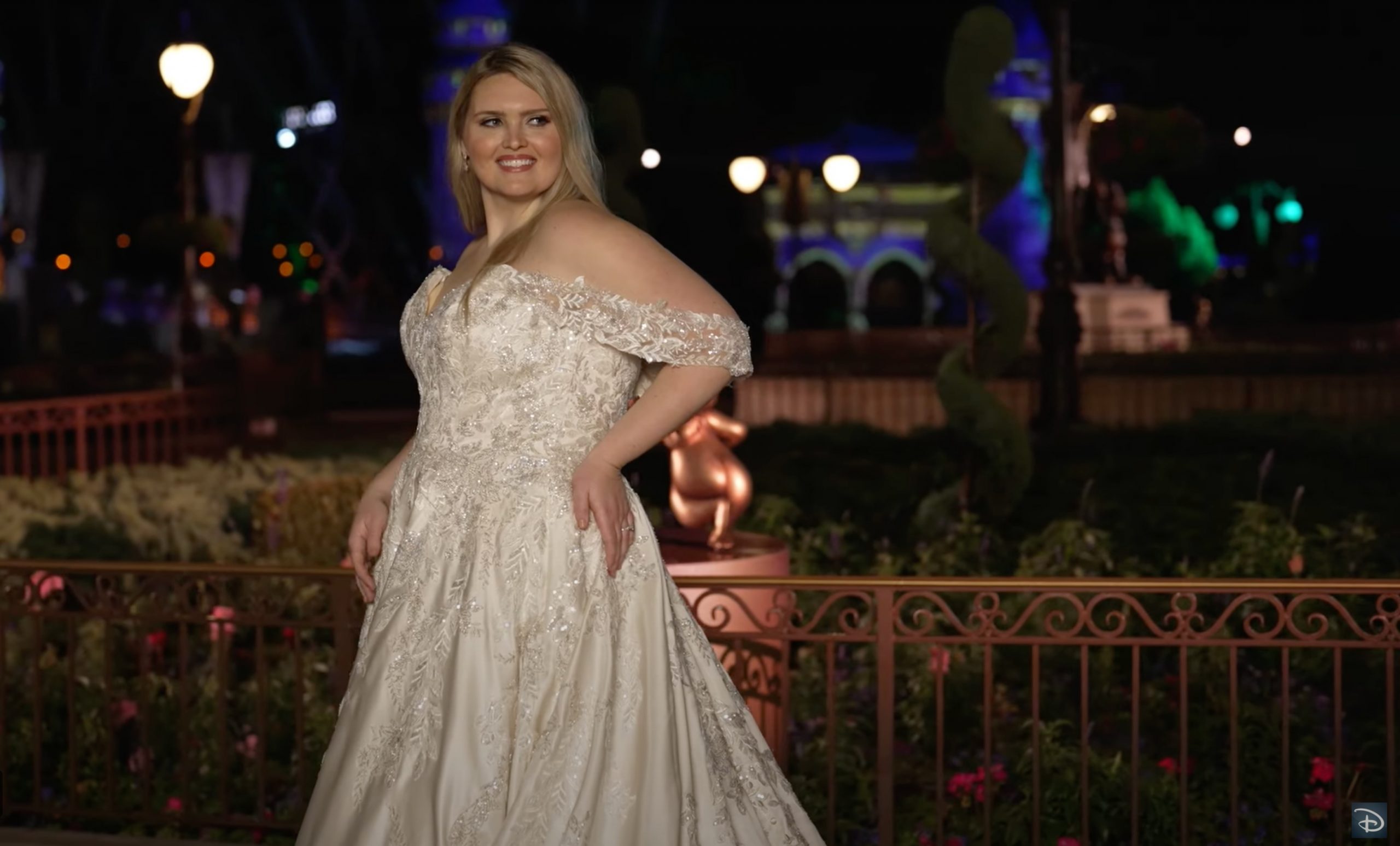 đầm cưới Cinderella ngoài đời