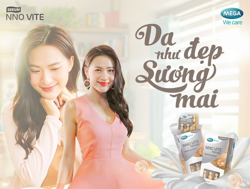 Serum NNO VITE giúp da trắng khỏe theo hướng tự nhiên nhất