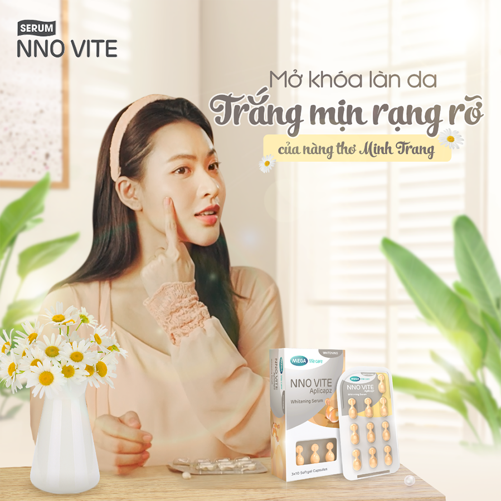 Serum mở khóa làn da trắng mịn rạng ngời