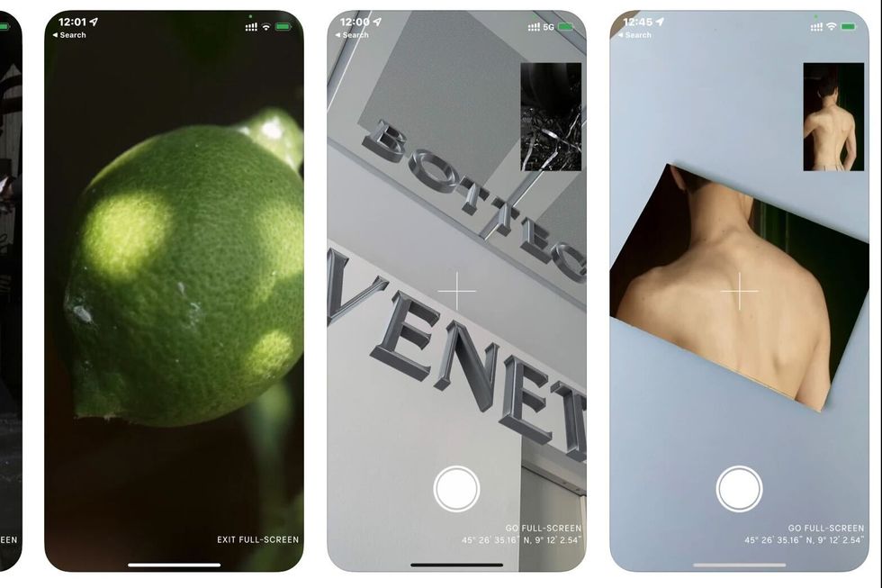 bottega veneta app img - Ngấm ngầm tung ra ứng dụng mới, Bottega Veneta định chơi gì trên mạng xã hội?