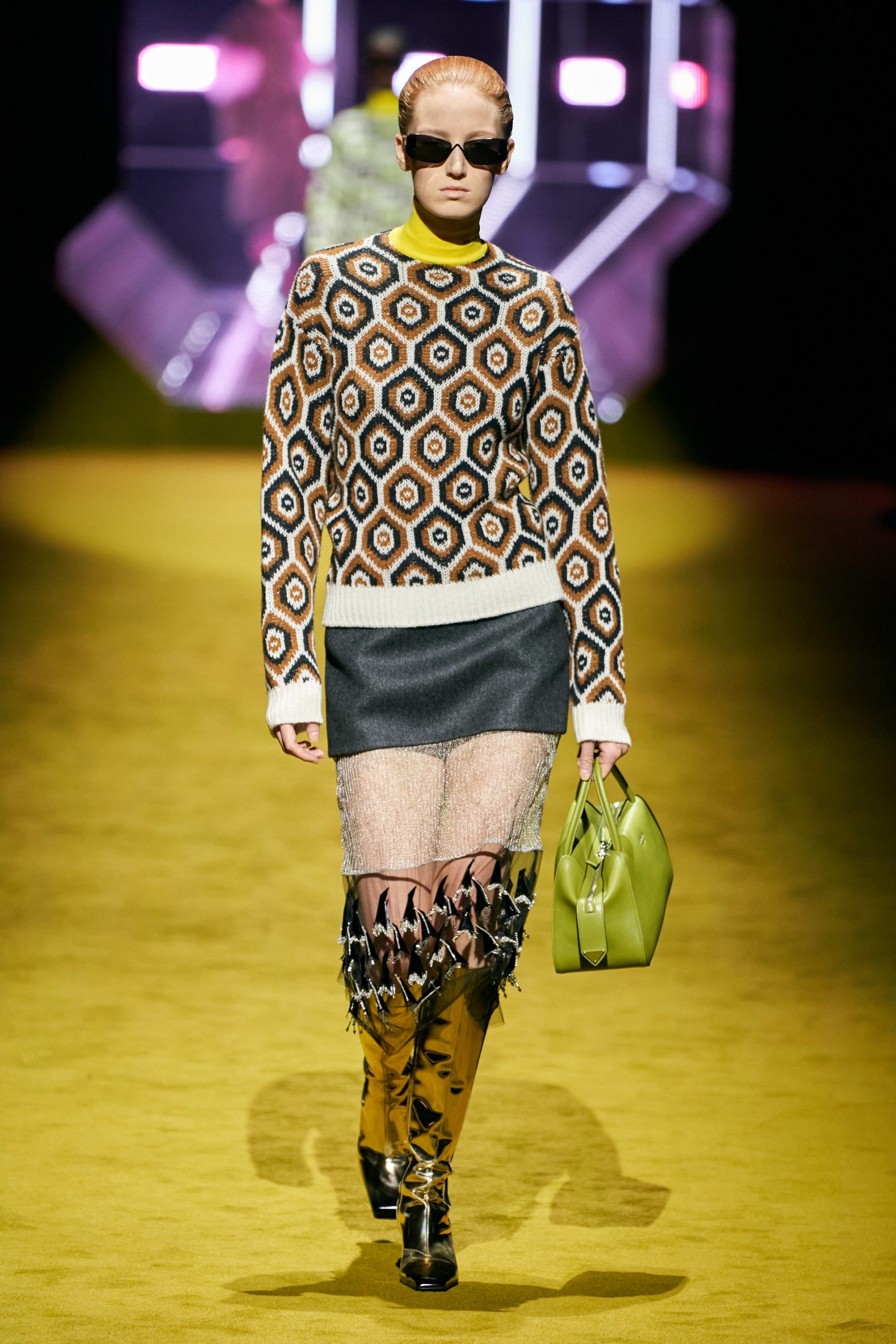 Prada Thu Đông 2022 look 27