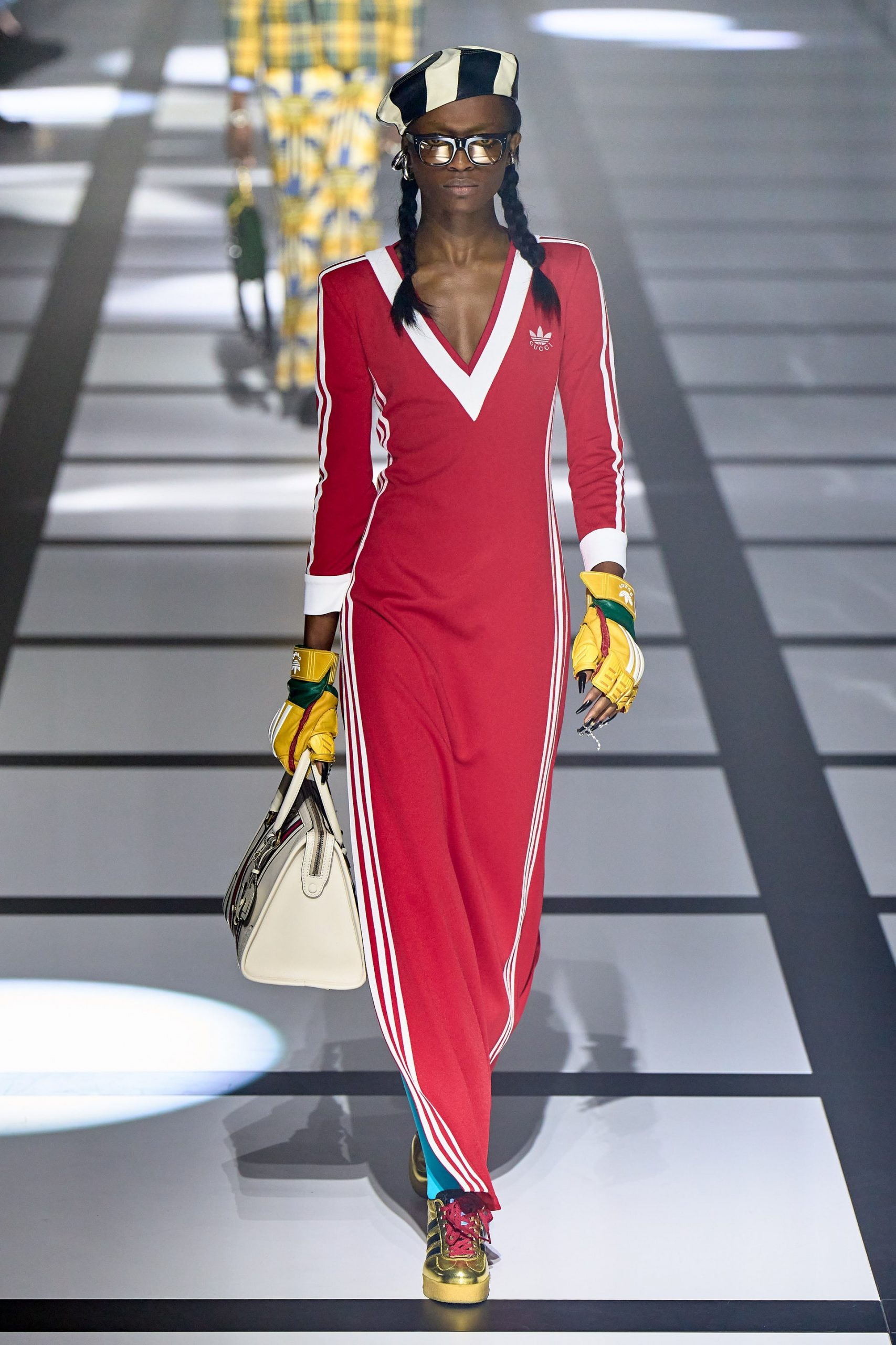 gucci adidas thu đông 2022 look 23