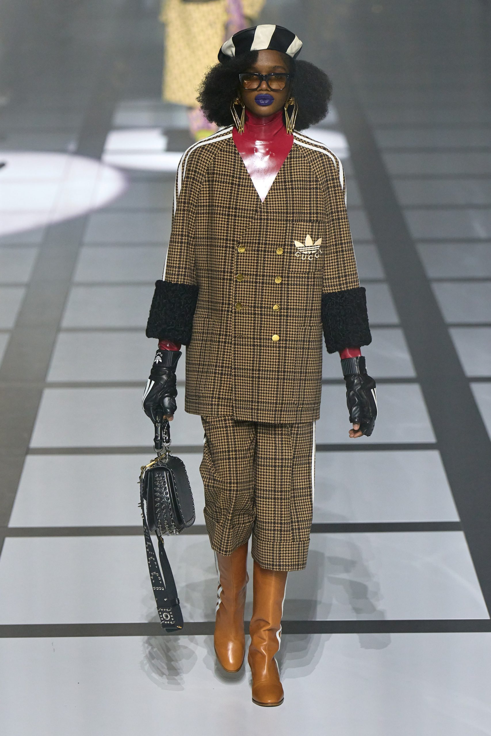 gucci adidas thu đông 2022 look 50