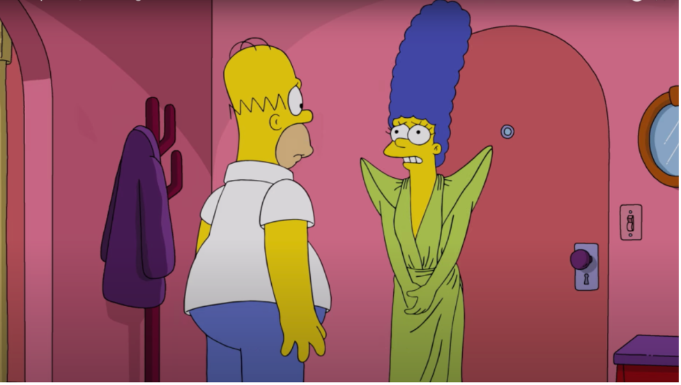 balenciaga kết hợp với phim hoạt hình the simpsons